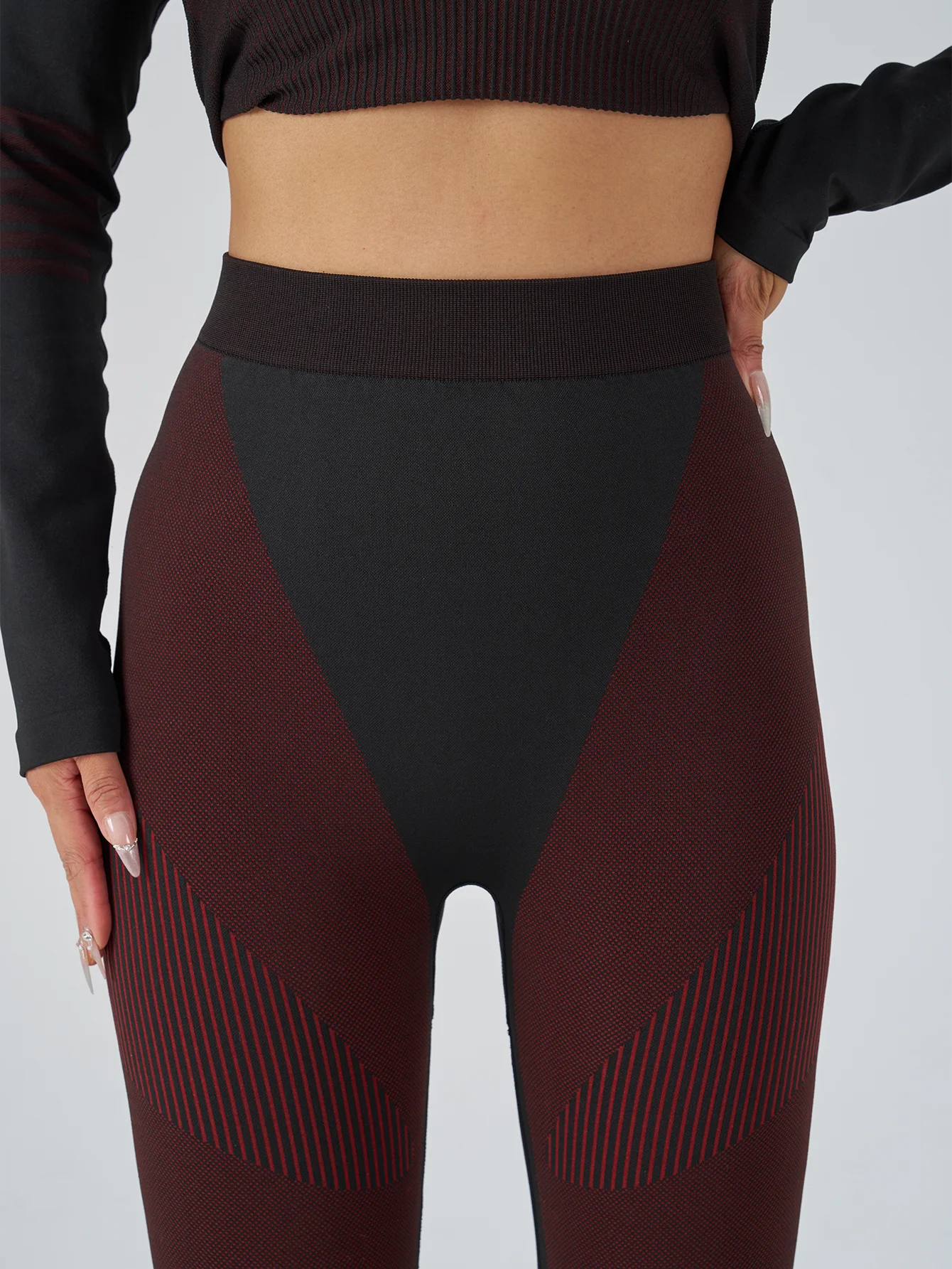 Women’s Tie-Dye Seamless Yoga Tracksuit