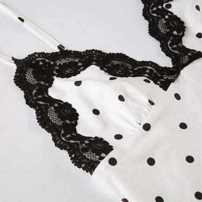 Tossy Lace V‑Neck Maxi Dress – Backless High‑Waist Party Dress