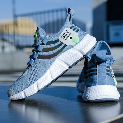 Men’s Breathable Running Sneakers – Lightweight Walking Shoes (Summer)