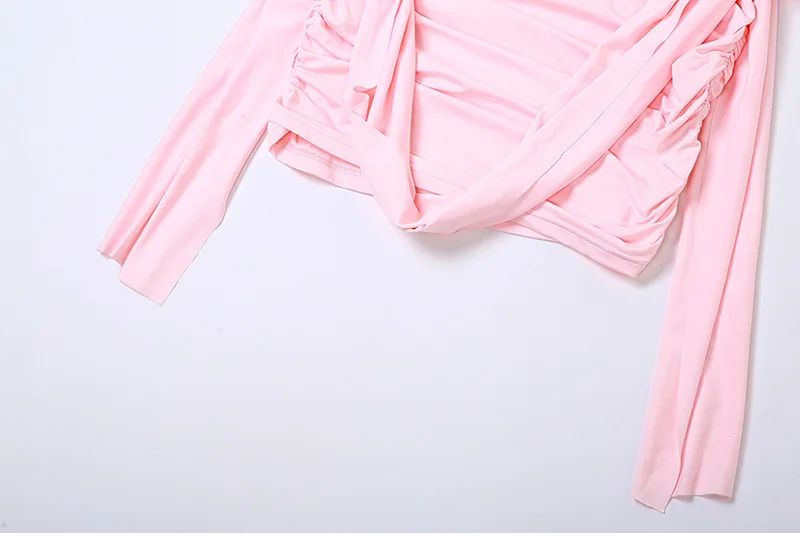 Women’s Pleated Mini Dress – Slim Fit, High Waist, Casual Autumn Bodycon Dress 2026