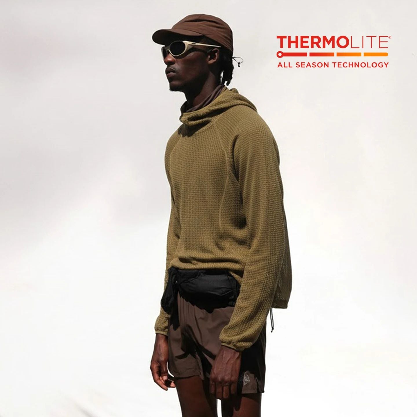 Thermolite  unisex hooded sweatshirt, lightweight warm hoodie for autumn/winter