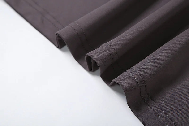 Women’s Pleated Patchwork Maxi Dress – High Waist, Long Sleeve, Slim Fit Party Dress