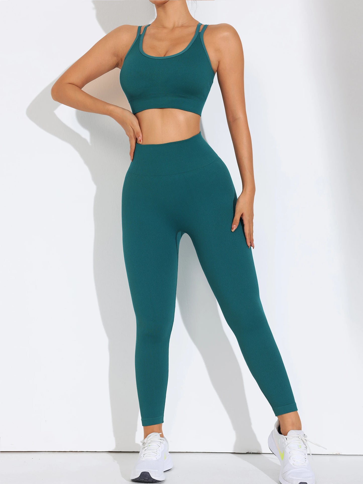 Women’s Seamless Two-Piece Yoga Tracksuit