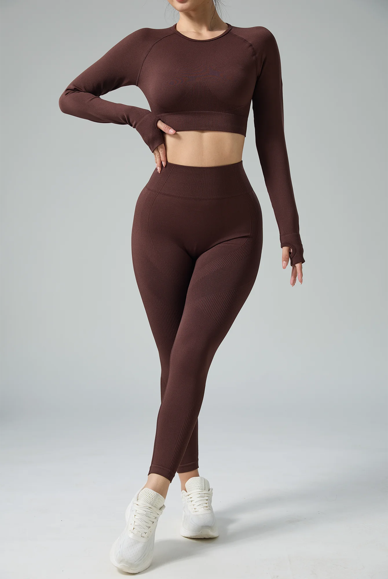 Women’s Seamless High-Waist Yoga Set