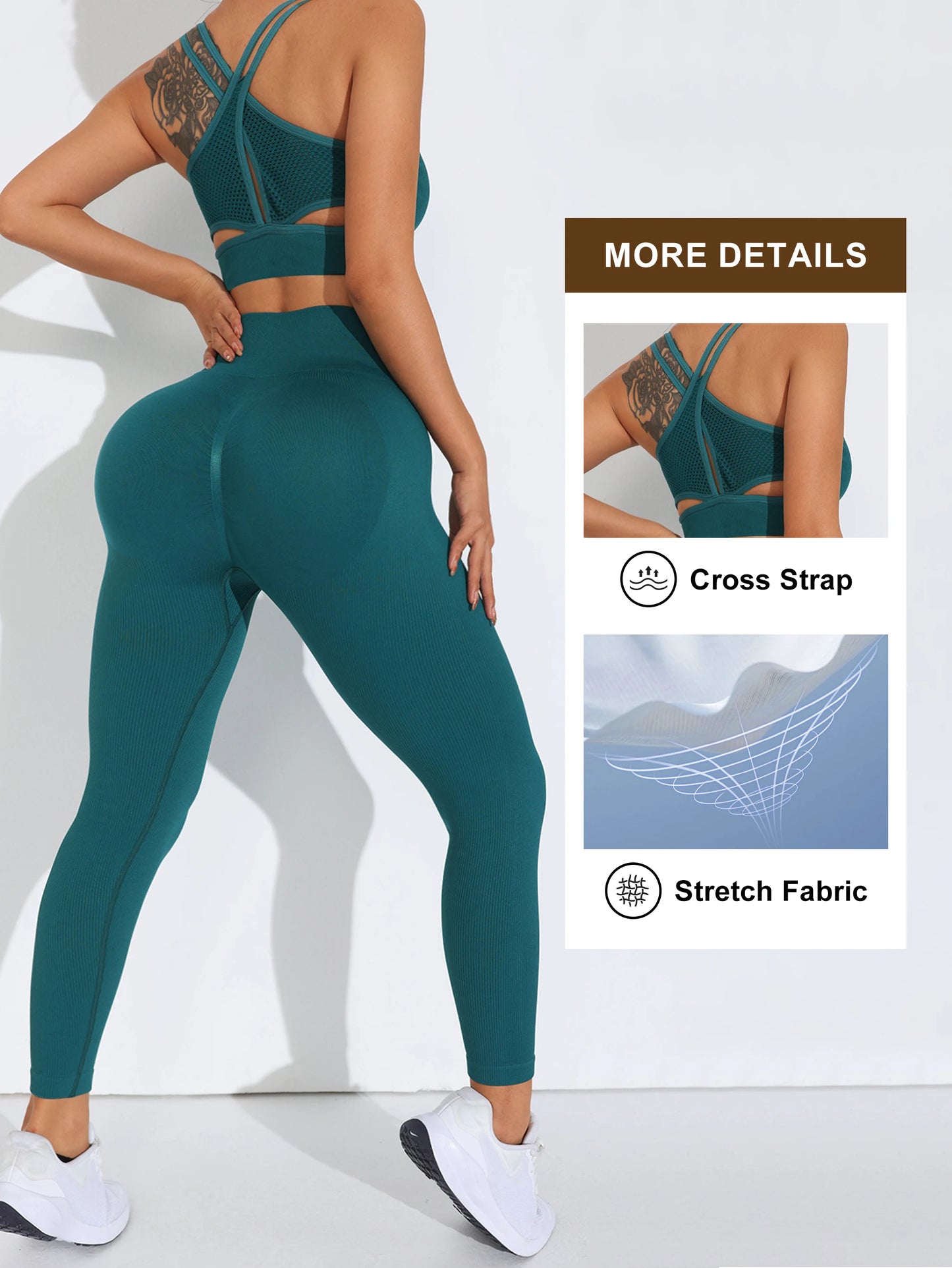 Women’s Seamless Two-Piece Yoga Tracksuit