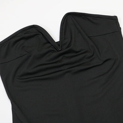 Women’s Rhinestone Cloak-Sleeve Bodycon Long Dress