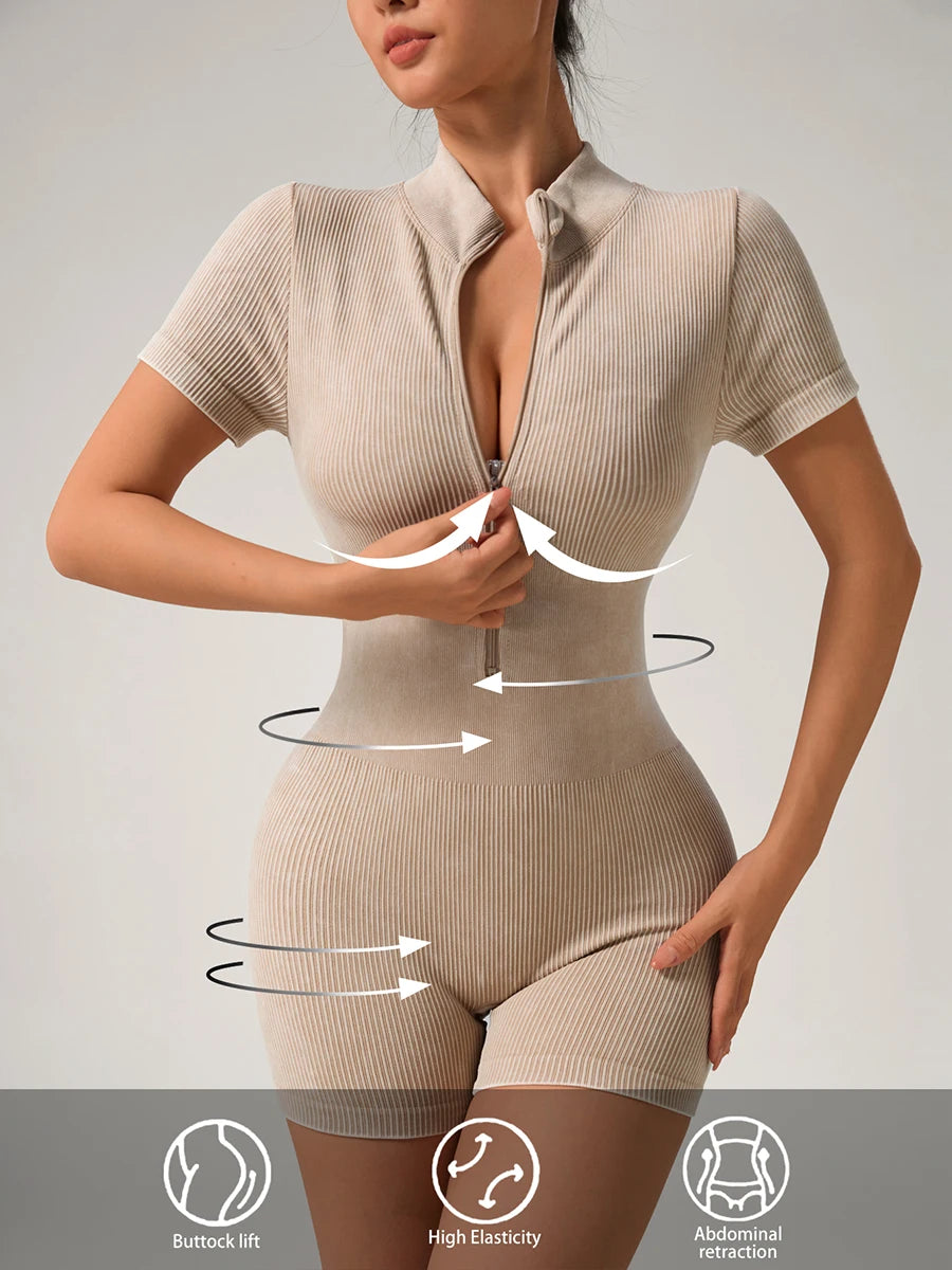 Women’s Seamless Sculpting Fitness Bodysuit