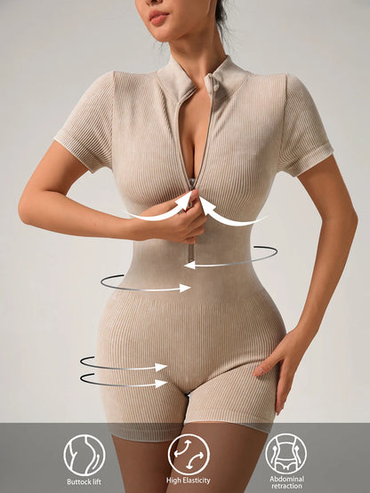 Women’s Seamless Sculpting Fitness Bodysuit