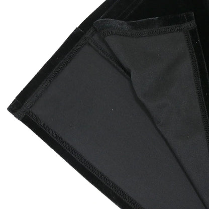 Women’s Strapless Crystal Ruched High-Split Bodycon Dress