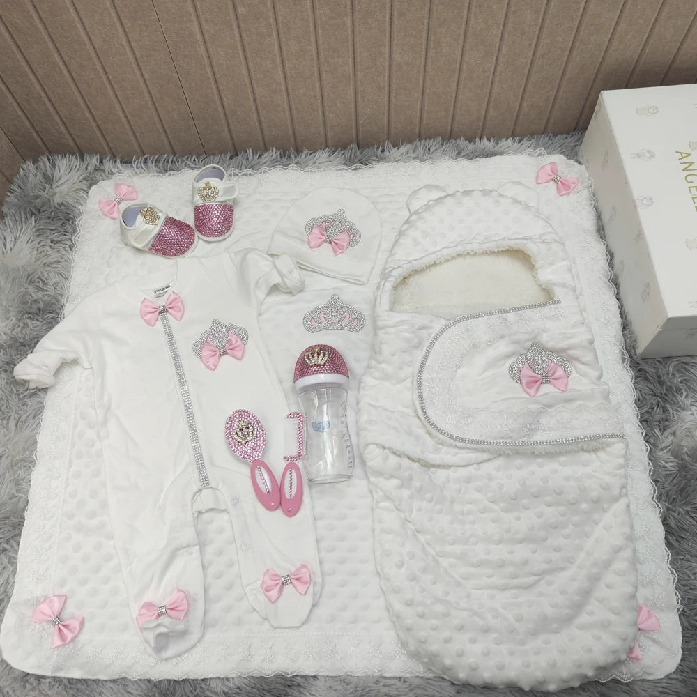 2026 Baby Boy Welcome Home Essentials Gift Set