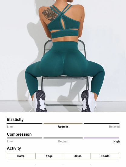 Women’s Seamless Two-Piece Yoga Tracksuit