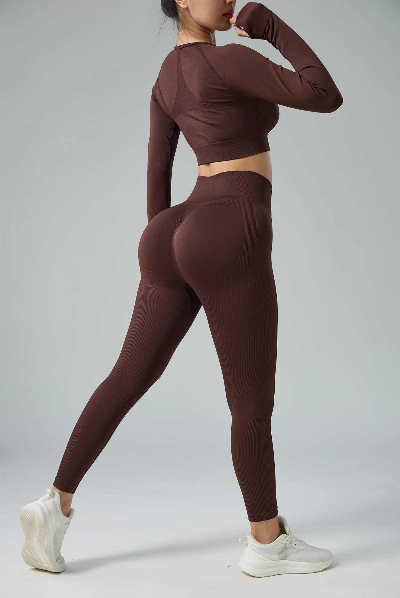 Women’s Seamless High-Waist Yoga Set