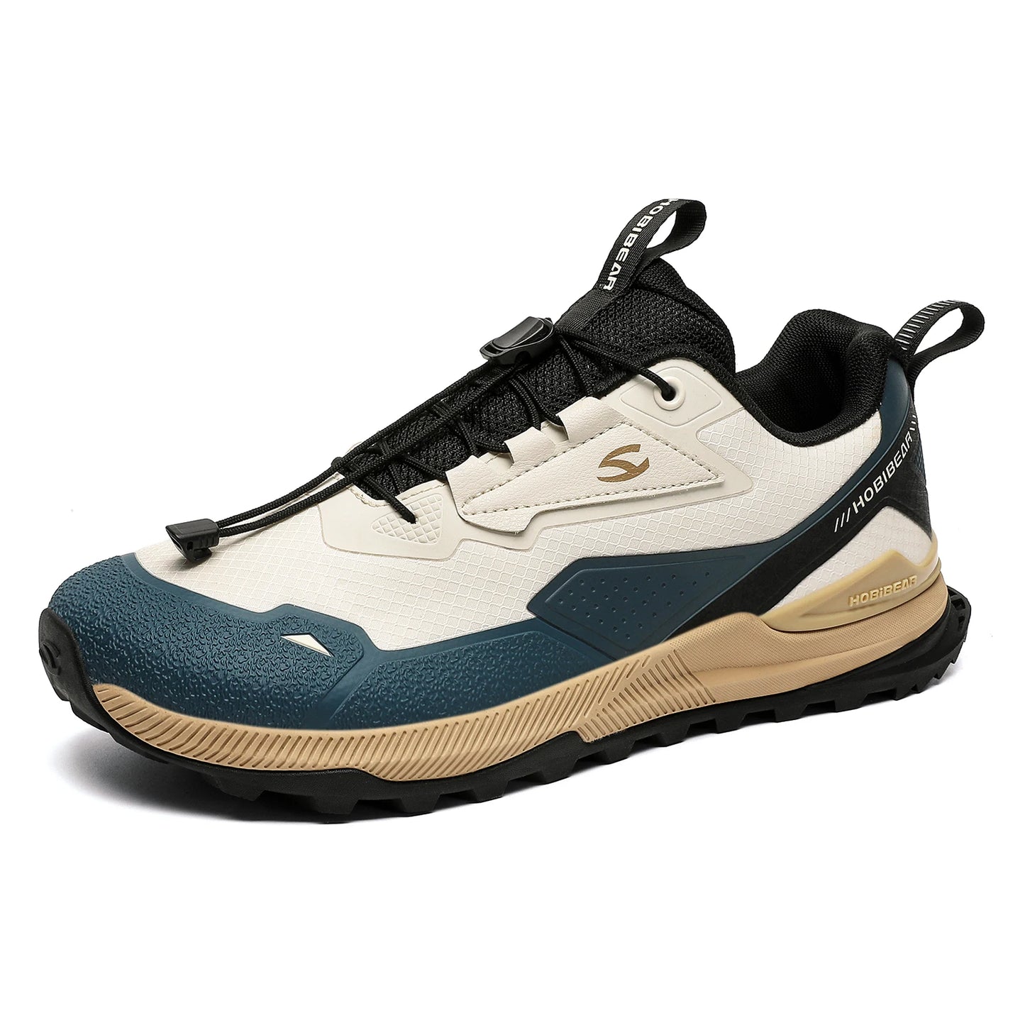 Unisex Hiking Shoes – Elastic Lace Non‑Slip Outdoor Sneakers