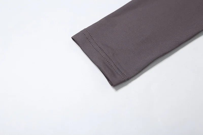 Women’s Pleated Patchwork Maxi Dress – High Waist, Long Sleeve, Slim Fit Party Dress