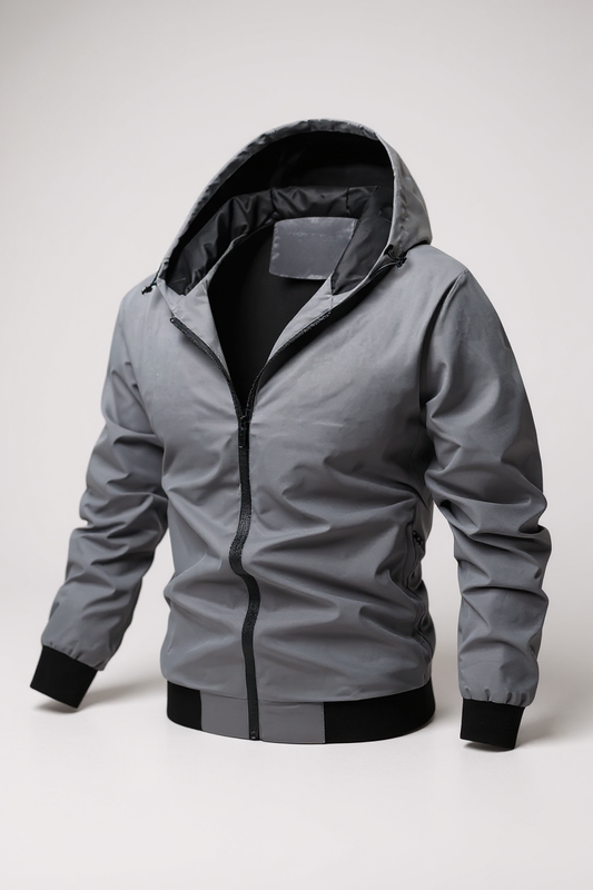 Men’s Casual Hooded Spring–Autumn Jacket