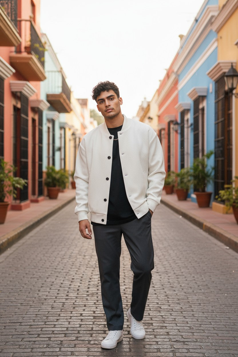 2026 Men's Autumn Baseball Jacket – Casual Windbreaker Lightweight Coat