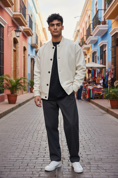 2026 Men's Autumn Baseball Jacket – Casual Windbreaker Lightweight Coat